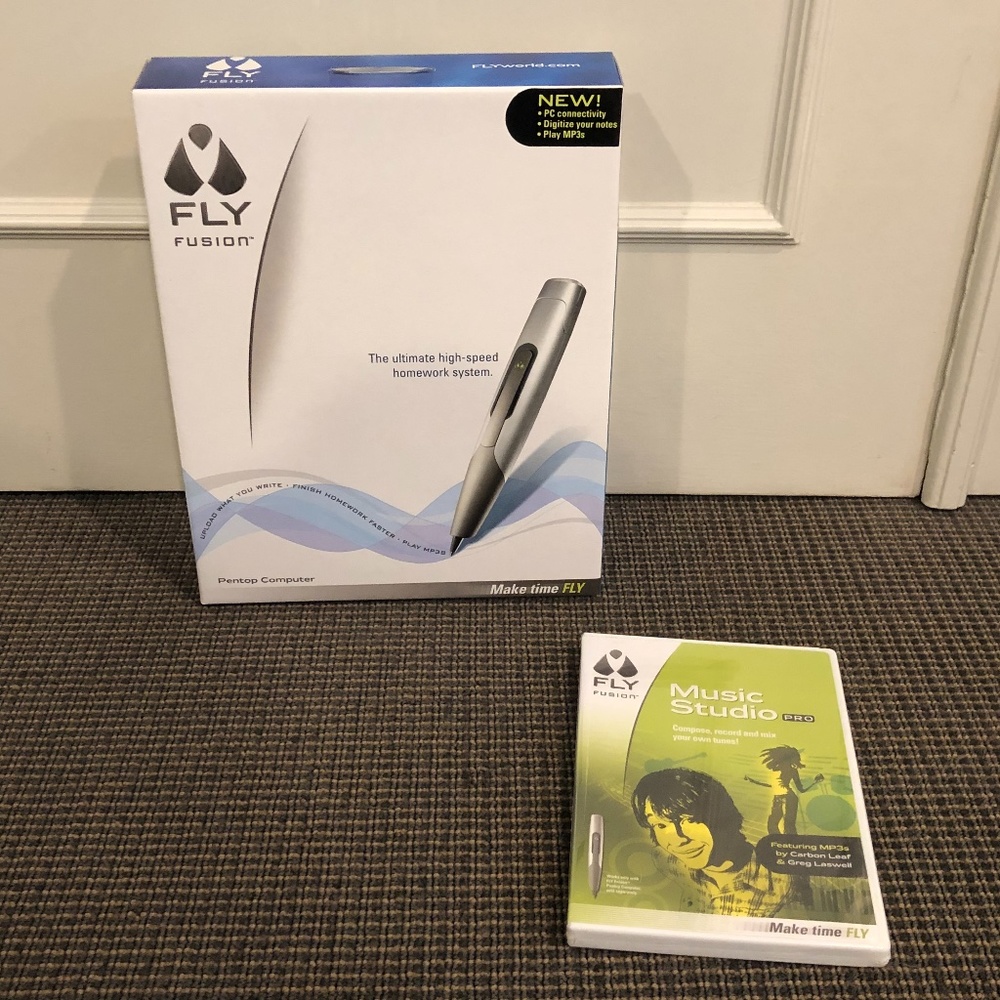 FLY FUSION PENTOP COMPUTER & MUSIC STUDIO CD - NEW IN BOX
